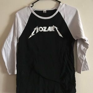 American apparel Mozart baseball tee